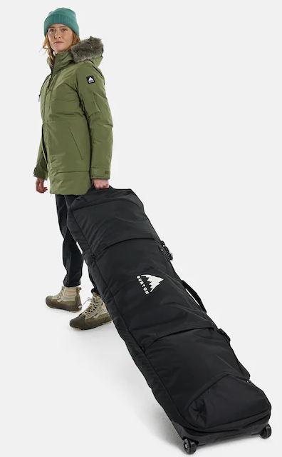 Fashion burton wheelie cargo travel bag